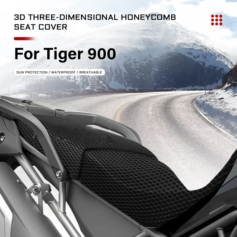 

Motorcycle Protecting Cushion Seat Cover For TIGER 900 GT PRO RALLY For TIGER900 For Tiger 900 Nylon Fabric Saddle Seat Cover
