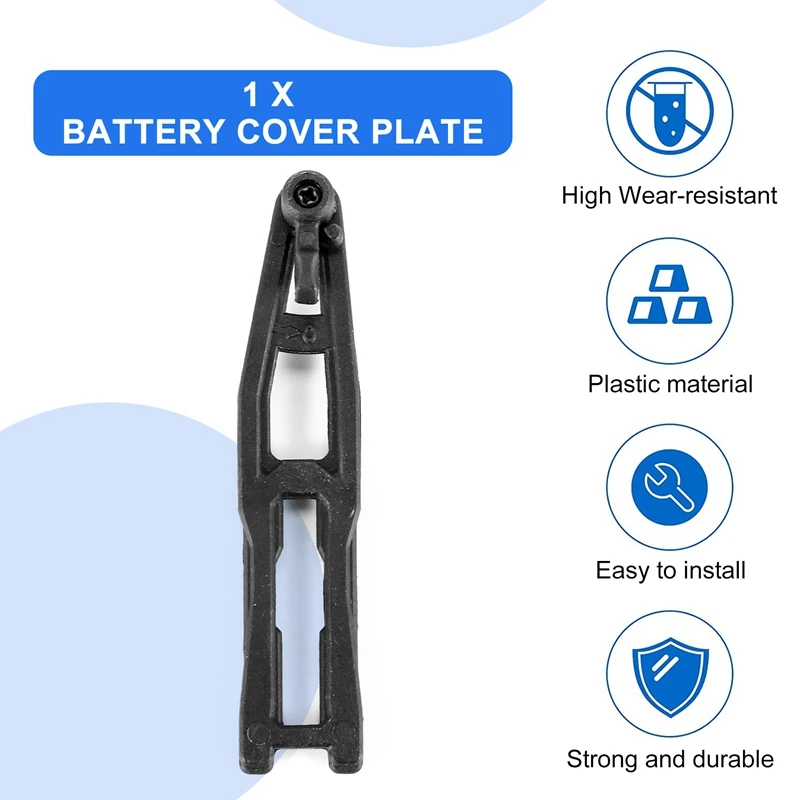 Крышка аккумулятора SJ18 для Xinlehong Hosim Q901 Q902 Q903 9130 9136 9137 1/16 запасные части для радиоуправляемых автомобилей аксессуары