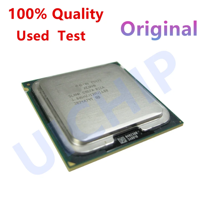 100% Original Xeon E5472 3.0GHz 12MB 1600Mhz Quad Core CPU Processor works on LGA775