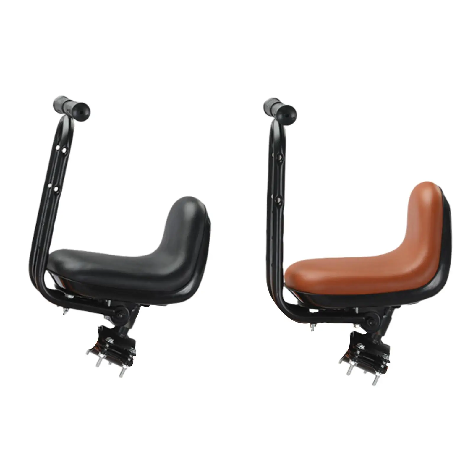 

Комфортное детское велосипедное седло с рулем и педалью для складных велосипедов