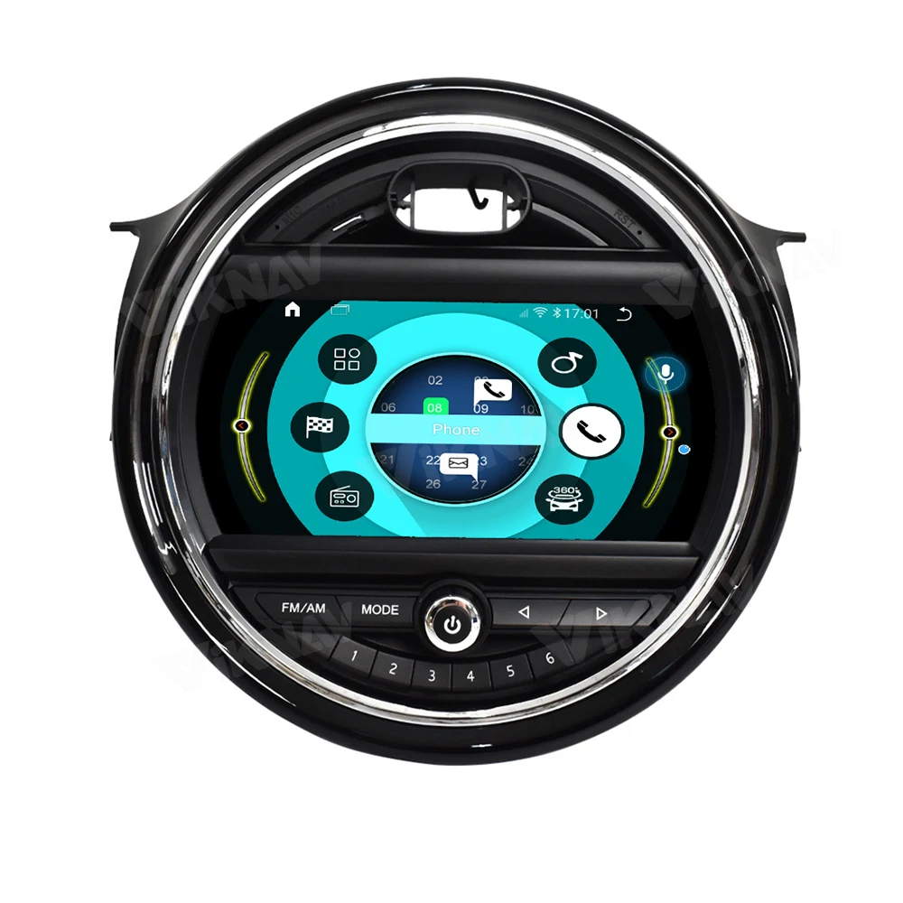 Viknav Android Car Radio For  Mini Cooper R56 R60 2014-2017 9 Inch Screen GPS Navigation  Rear View Multimedia Player