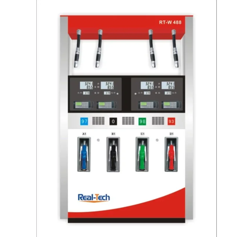 Hot Selling BLUESKY RT-W Stainless Steel Petrol Fuel Dispenser 220V POS 0.30% Accuracy 45L/M Flow Rate 1 Year Warranty For Gas