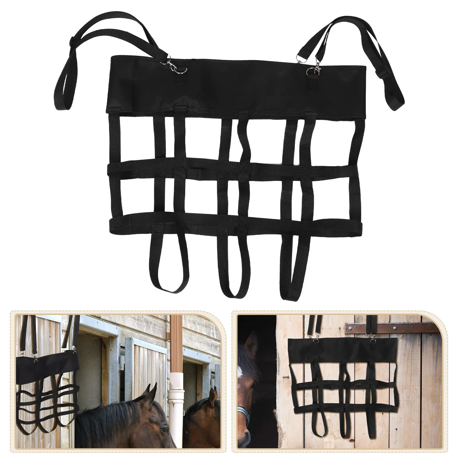 

Регулируемый держатель для вентилятора в конюшне, подвесная сумка-кормушка для медленного кормления, держатель для вентилятора в конюшне, аксессуары для конюшни