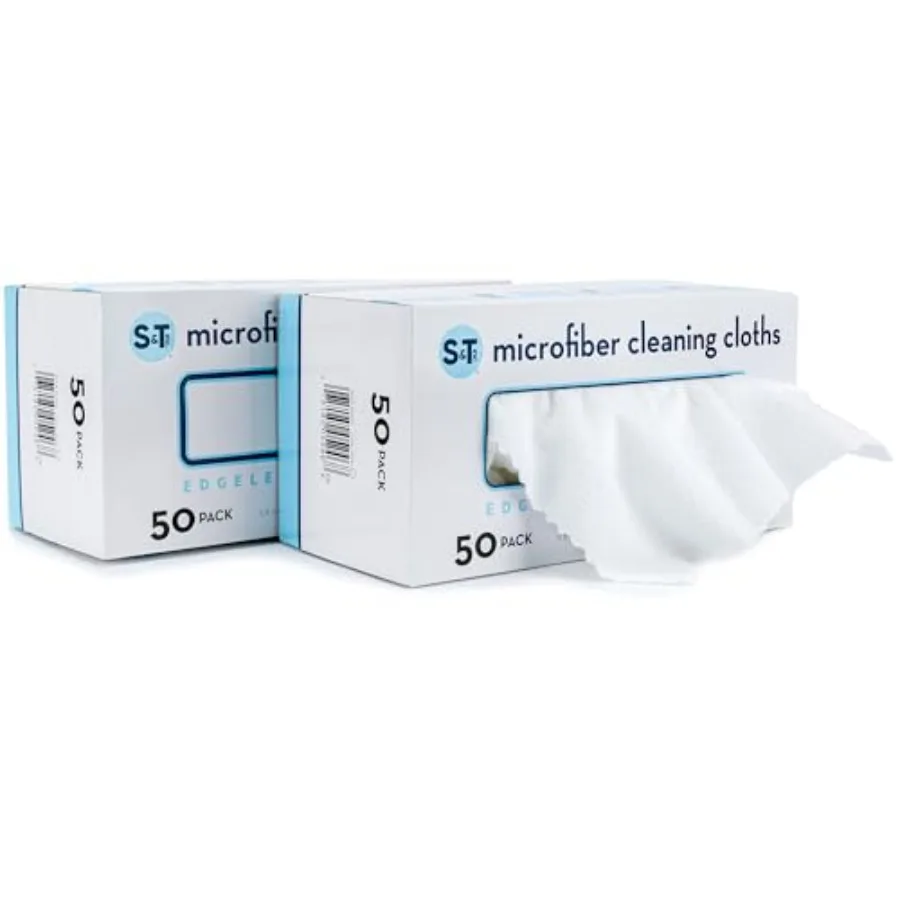 

Microfiber Cleaning Cloths with Box Two 50pk Boxes Bulk Towels for Home Reusable Microfiber Towels for Cars Cleaning Rags 190gs