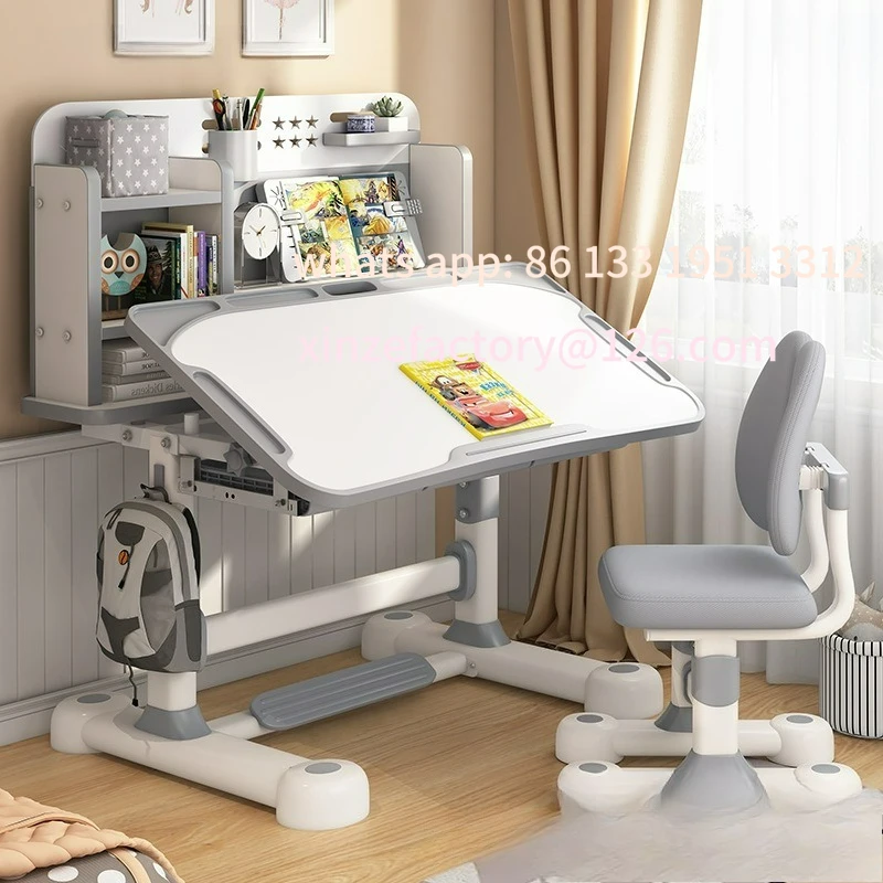 مجموعة مكتب وكرسي لتعلم الكتابة على الجدران قابلة للتخصيص