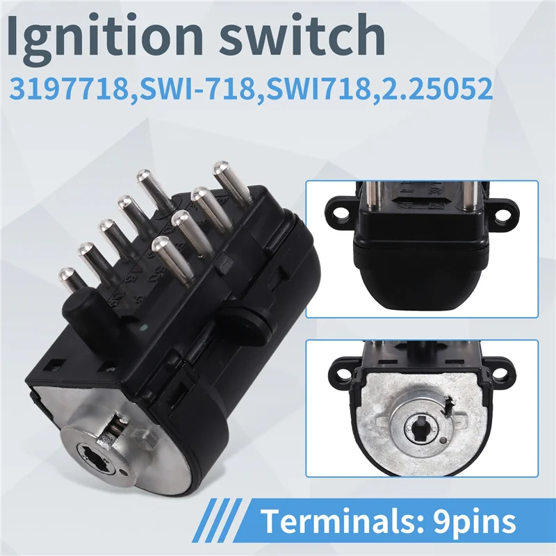 غير عادية 3197718 مفتاح إشعال السيارة الاتصال يستبدل 3197718 لشاحنة فولفو FH/FM/FMX/NH