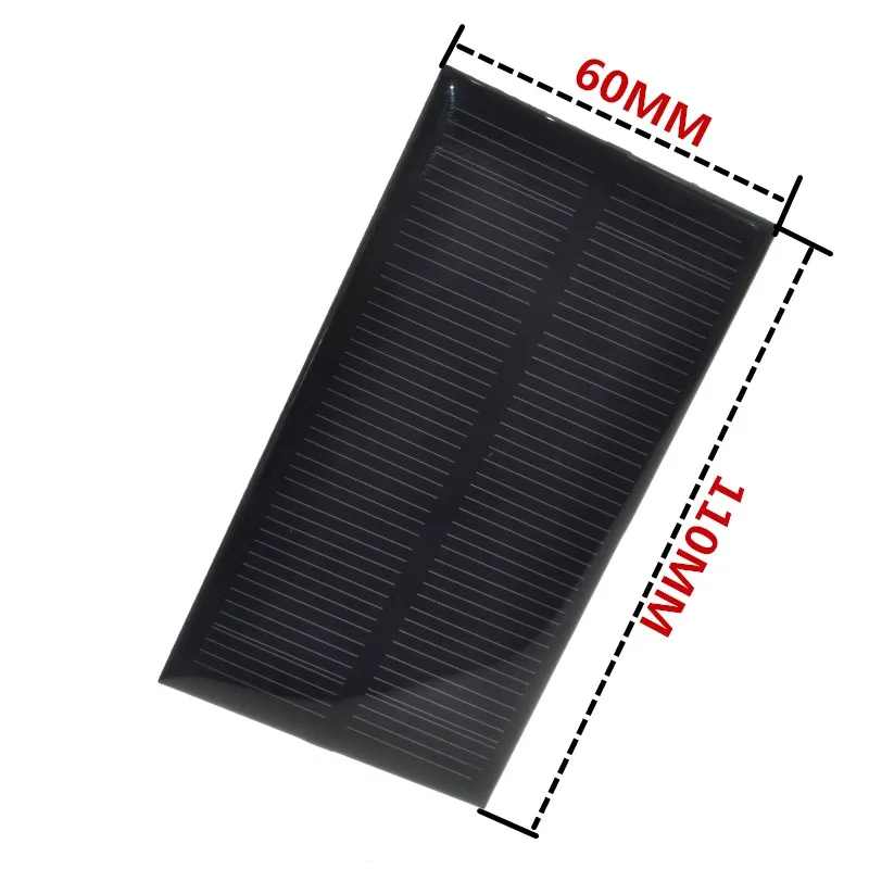 AEAK smart electronics Solar Panel 1W 5V electronic DIY Solar Panel for Cellular Phone Charger Home Light Toy etc Solar Cell