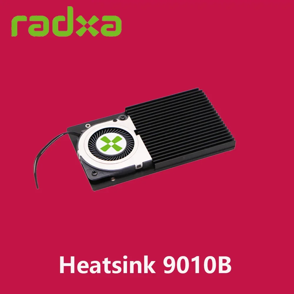 Dissipador 9010B para Radxa X2L, Maior fluxo de ar atinge, Até 1.359 CFM, Dissipador de calor de alumínio, Novo