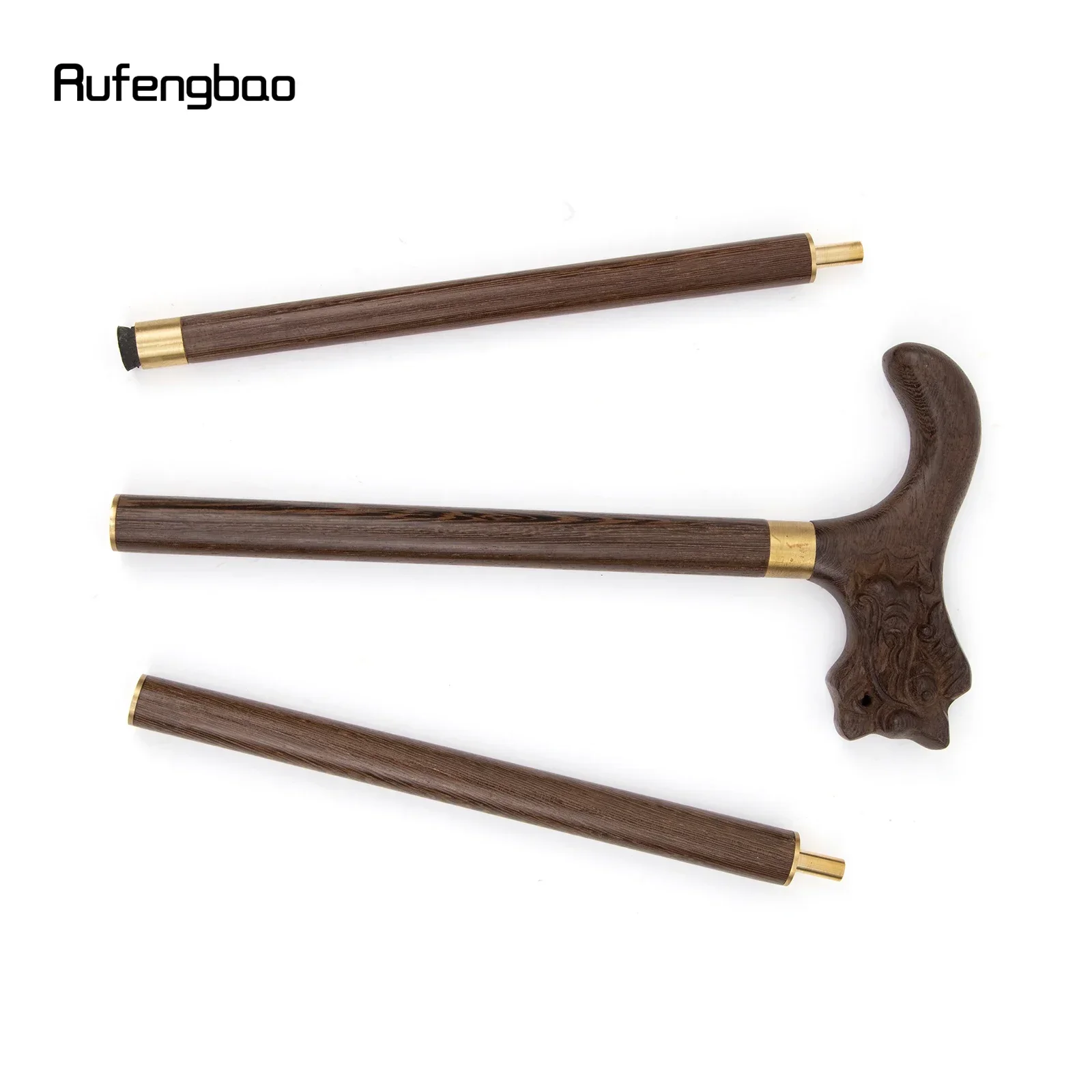 Dragon Brown Wooden Fashion Stick  Performance Stage Cane Decorative Stick Decorative Cane Cosplay Parties, For Cosplay & Party