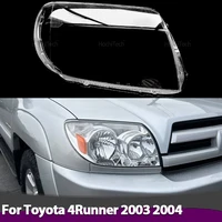 1 par de cubiertas de lente de faro delantero para Toyota 4Runner 2003 2004, cubierta transparente para faro de coche, pantalla de lámpara, carcasa para capó