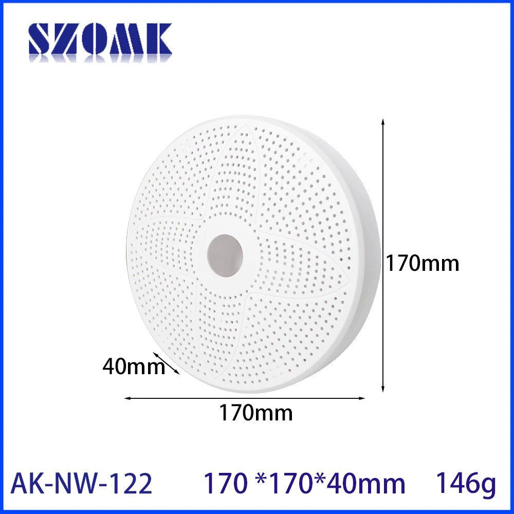 8Interfaces Abs Temperature Humidity Housing Air Quality Monitor Ap Housing 168*50mm Plastic Enclosure Electric Box