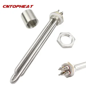 12v/24v/36v / 48v Elemen Pemanas Pemanas Air Tubular Imersi DN25 dc Elemen Pemanas Air Tenaga Surya 6 penjualan terbaik elemen pemanas 24v - №