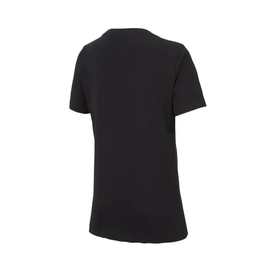 Nike Letter Logo Camo Pullover Short Sleeve T-Shirt Classic Trend Wszechstronna moda dziecięca Czarny