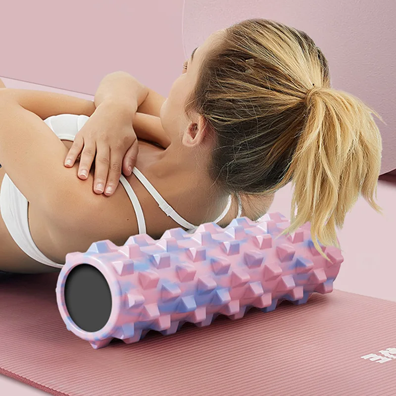 Foam Shaft Mace Massage Roller Muscle Relaxation Slim Legs Yoga Equipment Yoga Column Solid Model