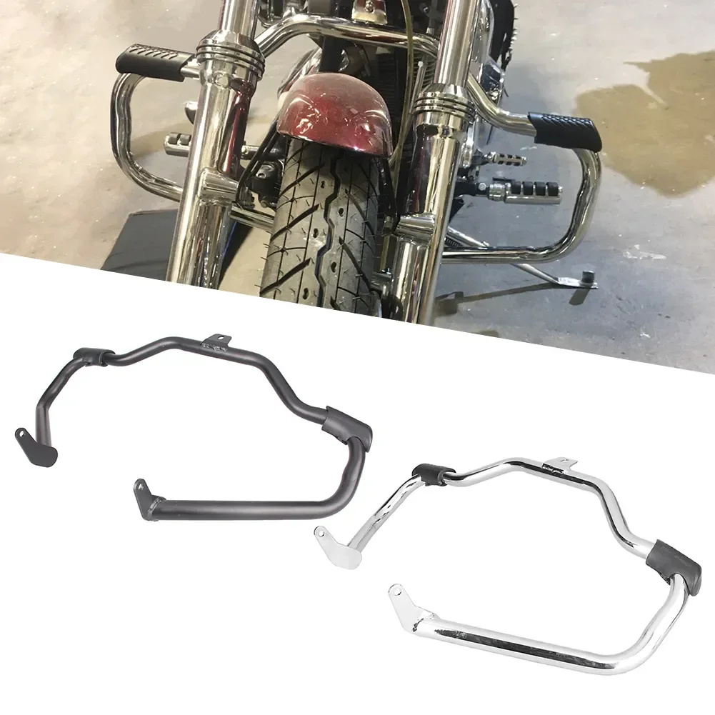 Engine Guard Highway Crash Bar Protector for Harley Davidson FLSTC Heritage Softail Classic FLSTN Softail Deluxe FLSTF Fat Boy