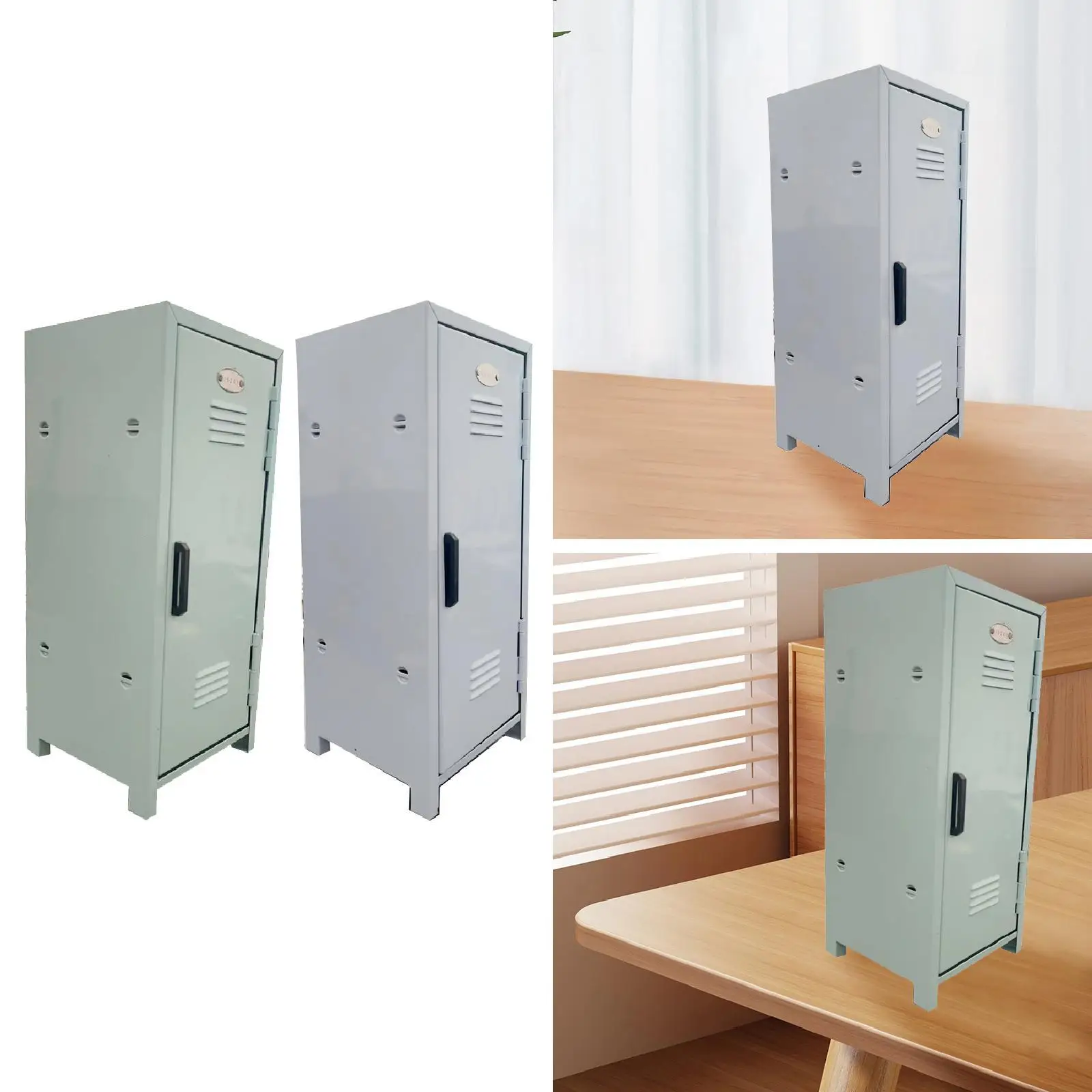 خزانة خزانة صغيرة منظمة منزلية صندوق تخزين قابل للتكديس #3