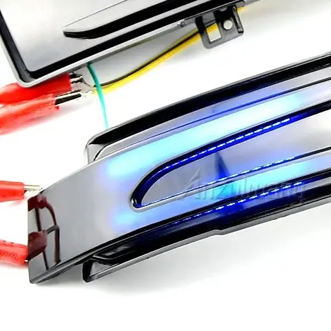 2X Sequential Dynamic Rearview Mirror Turn Signal Blinker For Mercedes‑Benz W176 W246 W204 X156 A B C E S CLA GLA CLS‑Class