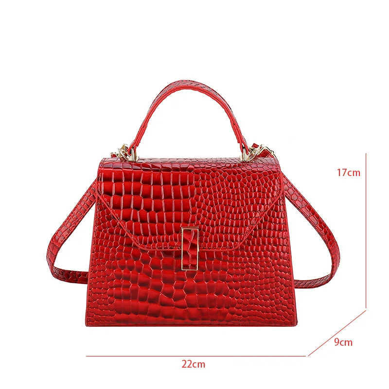 High Quality Women Leather Handbag Fashion Ladies Shoulder Bag Luxury Designer Crossbody Bag for Women Small Rivet Messenger Bag