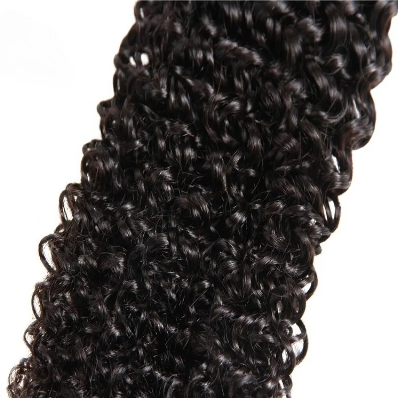 1/2/3 個 12A グレード水波人毛バンドルダブル横糸ヘアエクステンション 100 グラム/PC フルエンドナチュラルカラーブラジルバージンヘア
