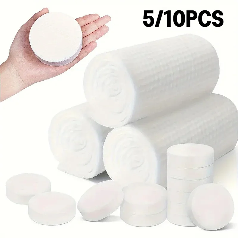 5/10PCS Disposable Bath Towels Soft Thickened Compressed Bath Towels Outdoor Travel Shower Washable Portable Towels 2041
