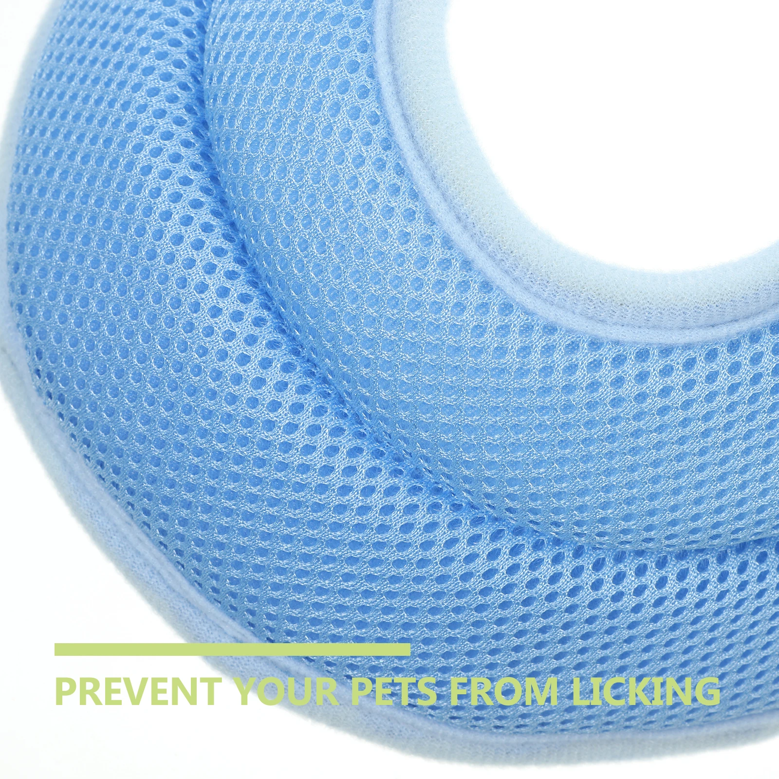 

Cat Recovery Collar Soft Adjustable Neck Cone for Cats Dogs After Surgery Cloth Anti Bite Pet Friendly Durable Safe