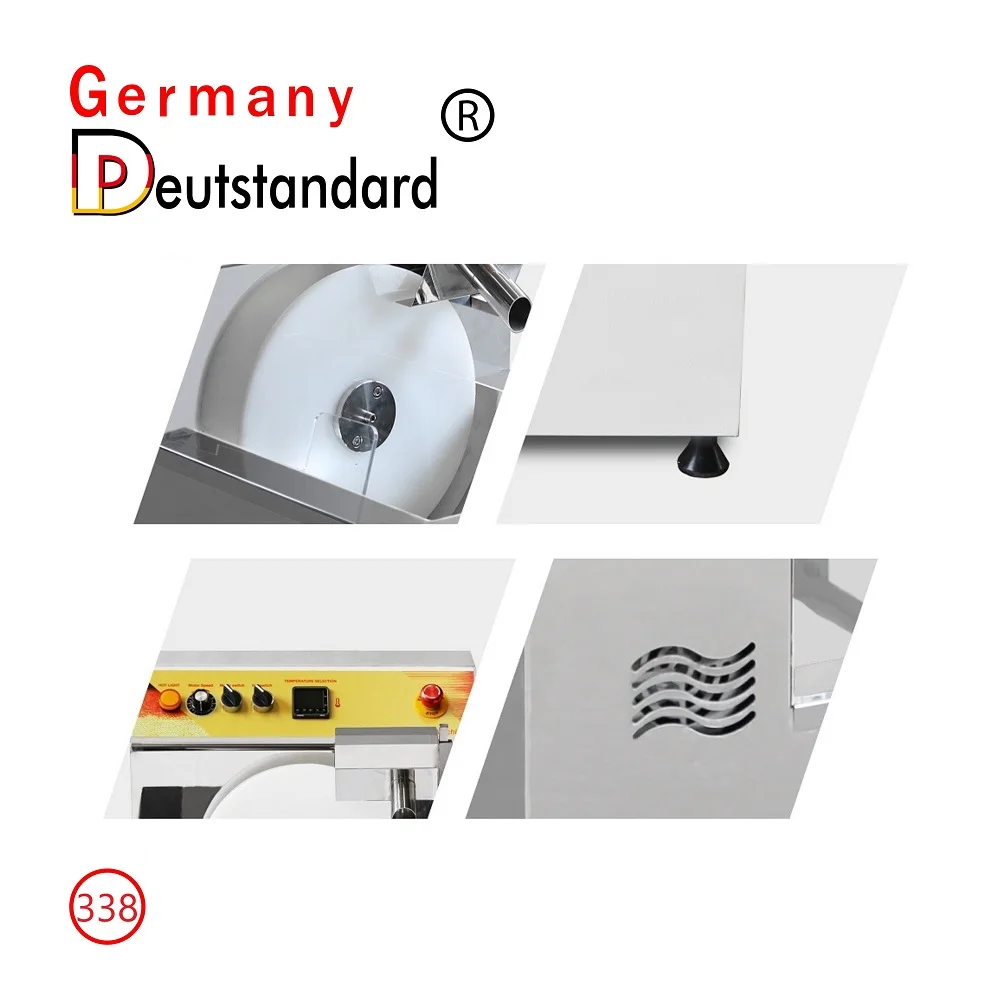 ドイツDeutstandard NP-338 23.6L 業務用自動ホイールテンパリングマシン チョコレート