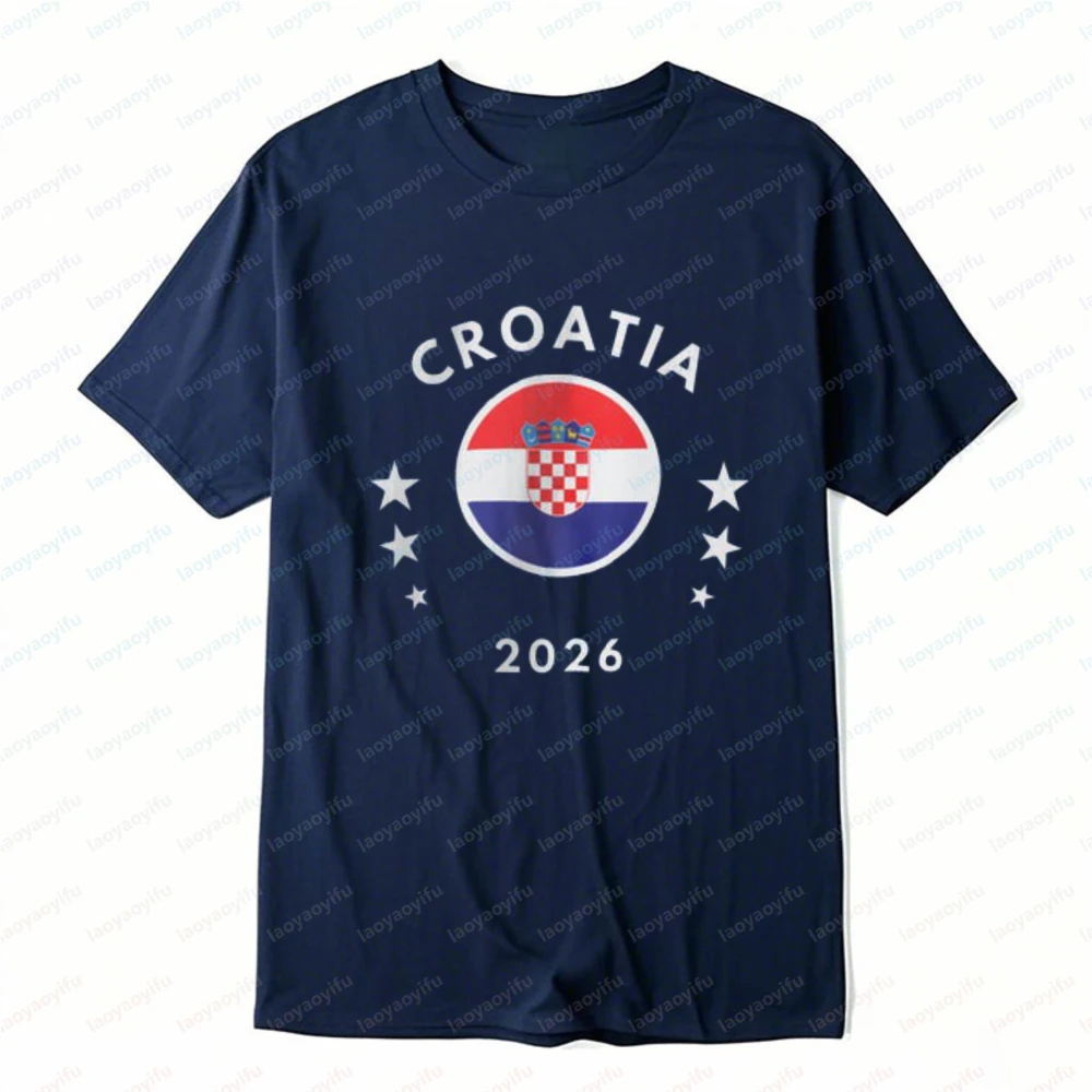เสื้อยืดโครเอเชีย 2026 ลายธงชา - Summer Clothing Trends For Men 2026 บทวิจารณ์และราคา