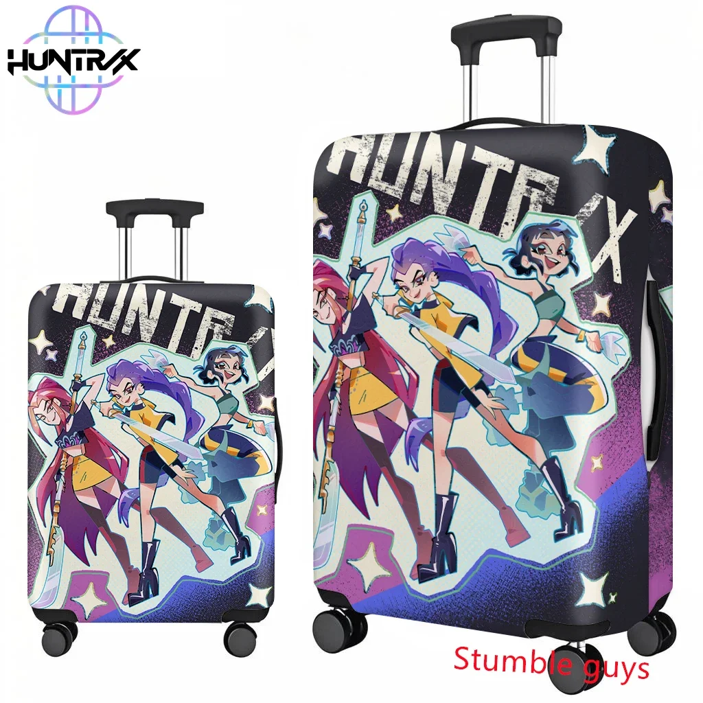 غطاء الأمتعة Anime Kpop Demon Hunters يناسب حقائب السفر مقاس 18-32 بوصة #3
