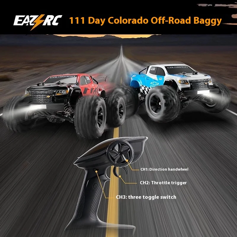 Fms 1:18 Eazyrc 1/18 Colorado 45km/h 4wd Simulation Model Climbing Car Brushless Off-road Scooter Vehicle Model Toy