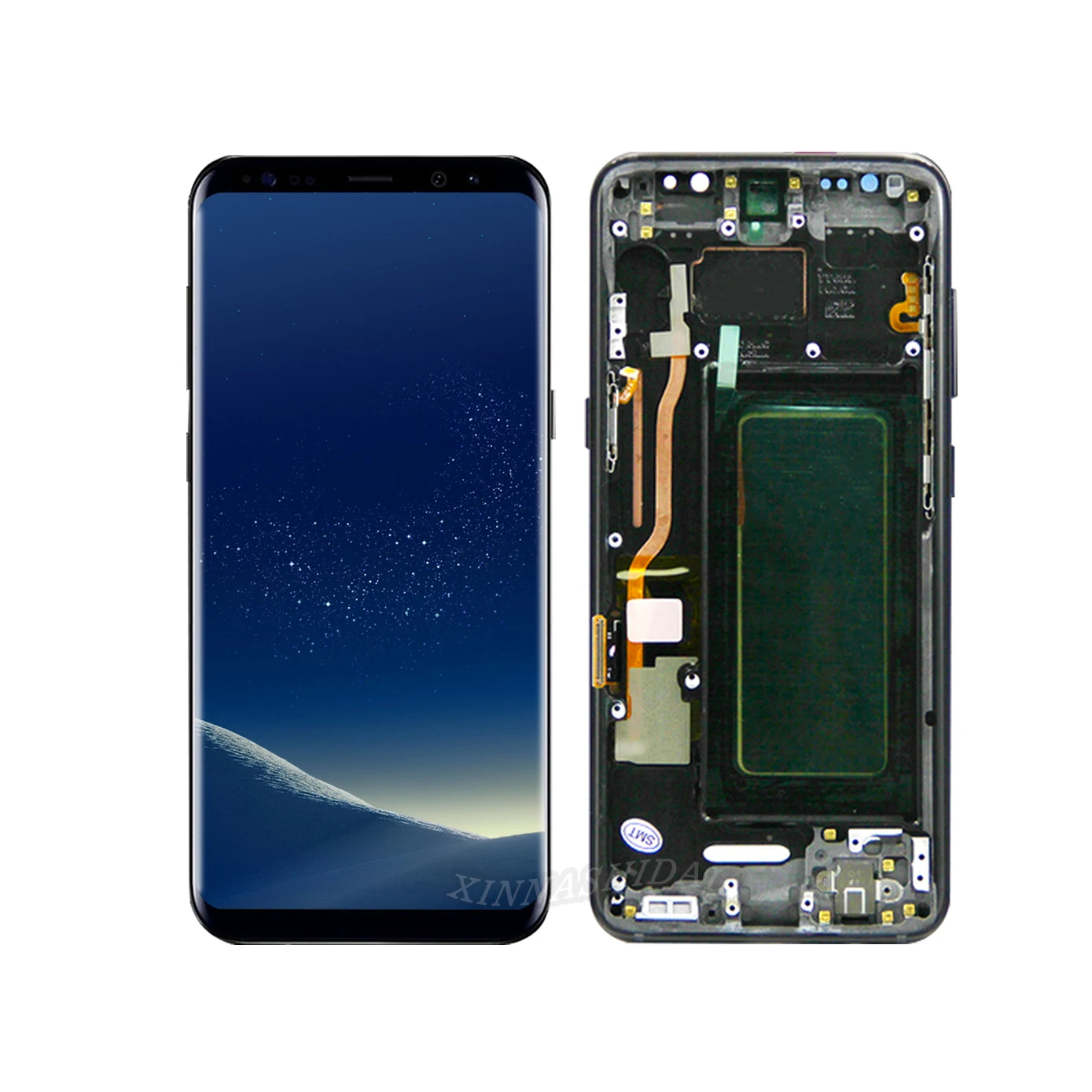 AAA+ OLED LCD Display for SAMSUNG Galaxy S8 G950F G950FD G9500 G950U LCD Display Touch Screen Digitizer Replacement No Burns