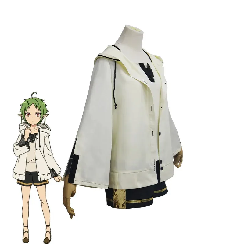 2025 11 أزياء أنيمي التناسخ العاطلين Mushoku Tensei Sylphiette Greyrat أزياء تنكرية للهالوين كرنفال للنساء