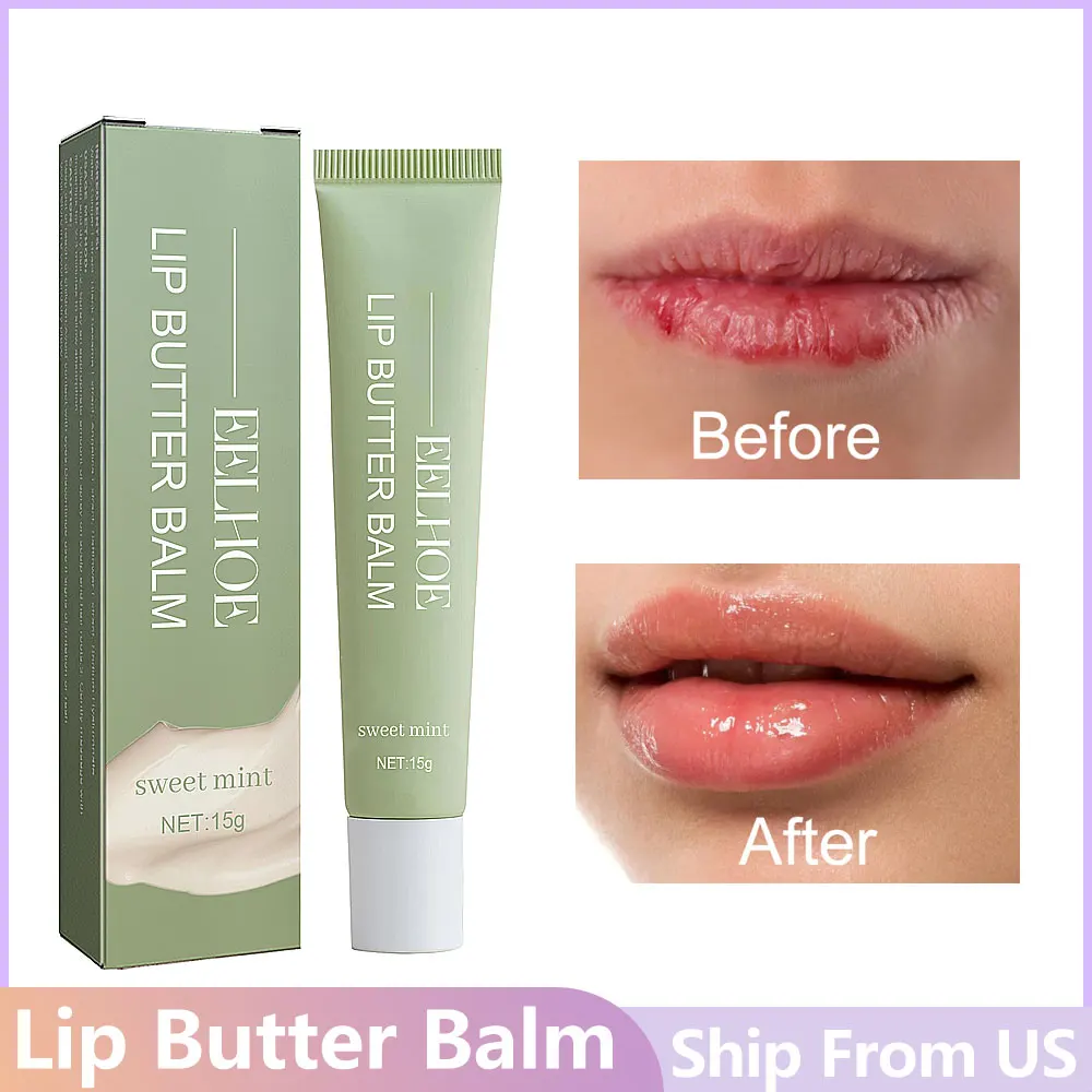 Moisturizing Lip Balm Lip Shine Hydration Sheer-Tinted Soothing Lip Care Smoothing Lip Lines Lip Care เครื่องมือแต่งหน้าและอุปกรณ์เสริม