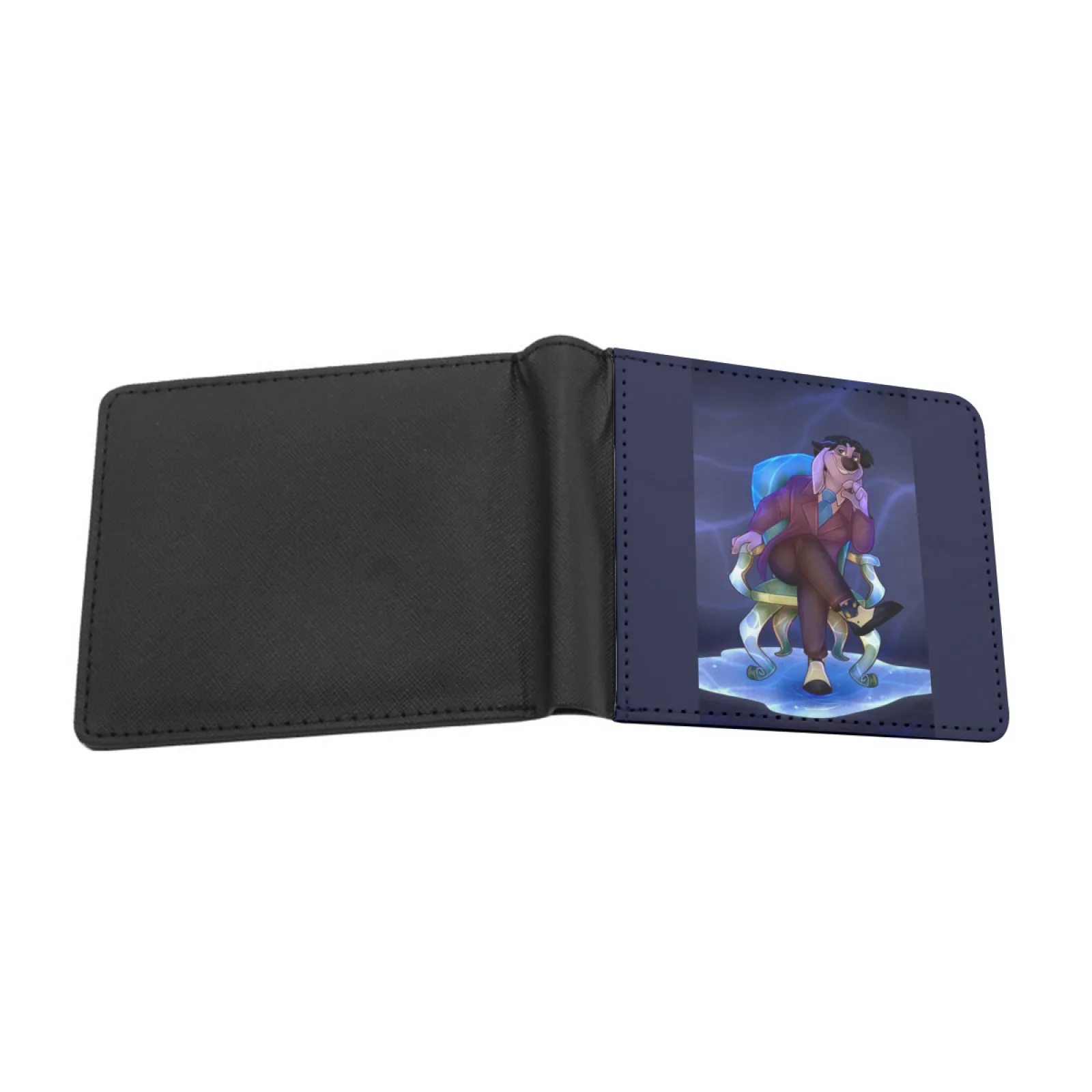 Business Man New Print Wallet Short Men Wallets Credit Card Holder Purses Bud Flud Liquidator Dwd Trishabeakens Personalized