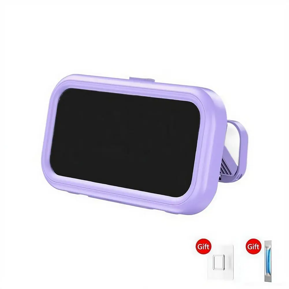 480 ° Drehbarer Dusch-Handyhalter, wasserdicht, verstellbar, wandmontiert, für Badezimmer, Badewanne, Küche, Spiegel – Detail 4