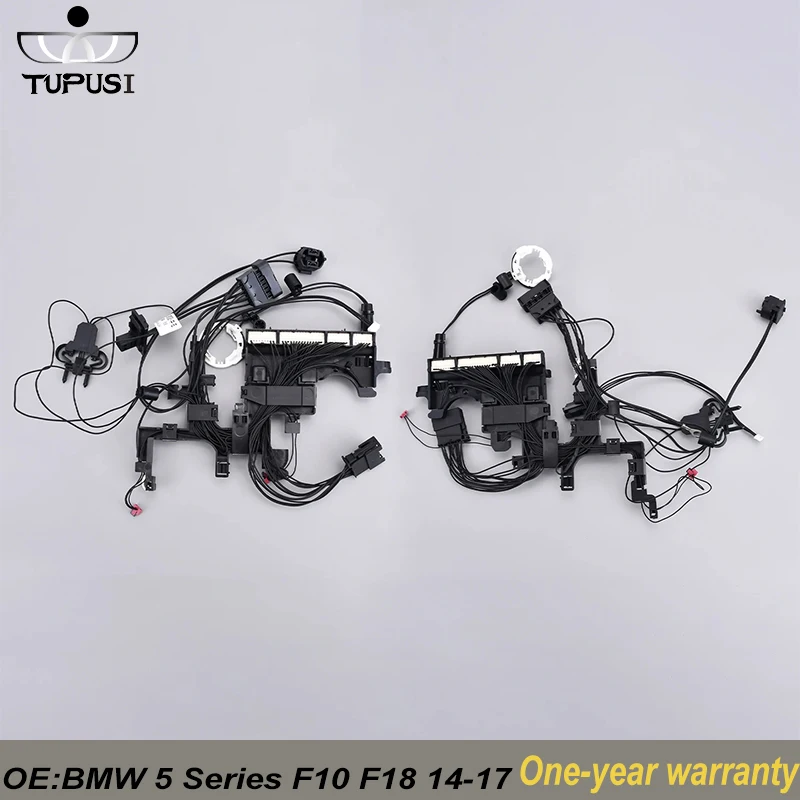 

2PCS USA Version With AFS For BMW 5 Series F10 F18 2014 2015 2016 2017 HID Headlight Harness Internal Wiring 523 525 528 535 530