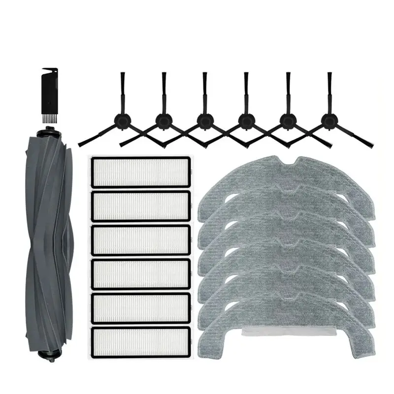 

AEE4-совместимый для робота-пылесоса Dreame D10S Plus, основная боковая щетка, тряпка для швабры, аксессуары для фильтров Hepa, запасные части