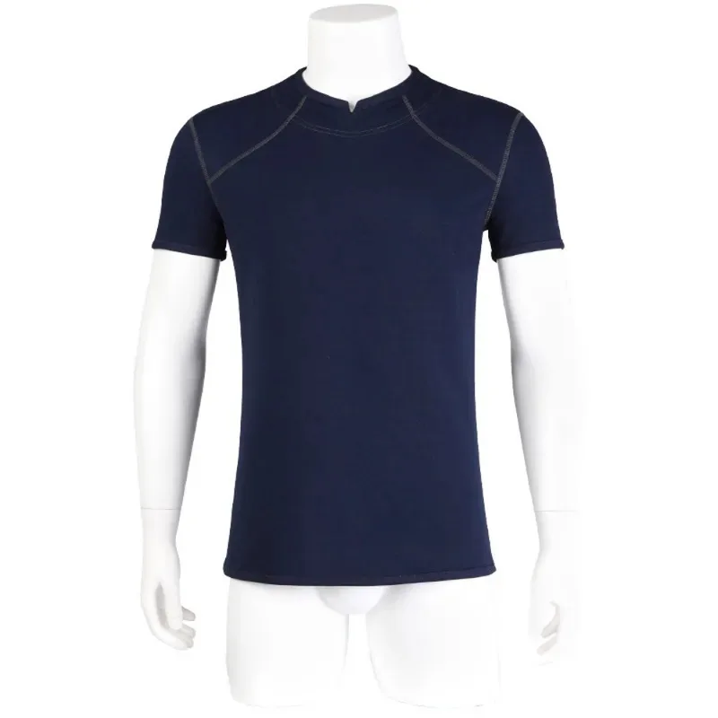 2025 New Game Resident 4 Leon Cosplay Costume Men Fashion T-Shirt Outdoor Tight Tactical Tshirt Kennedy Role Play Tee Hallow ★☆★