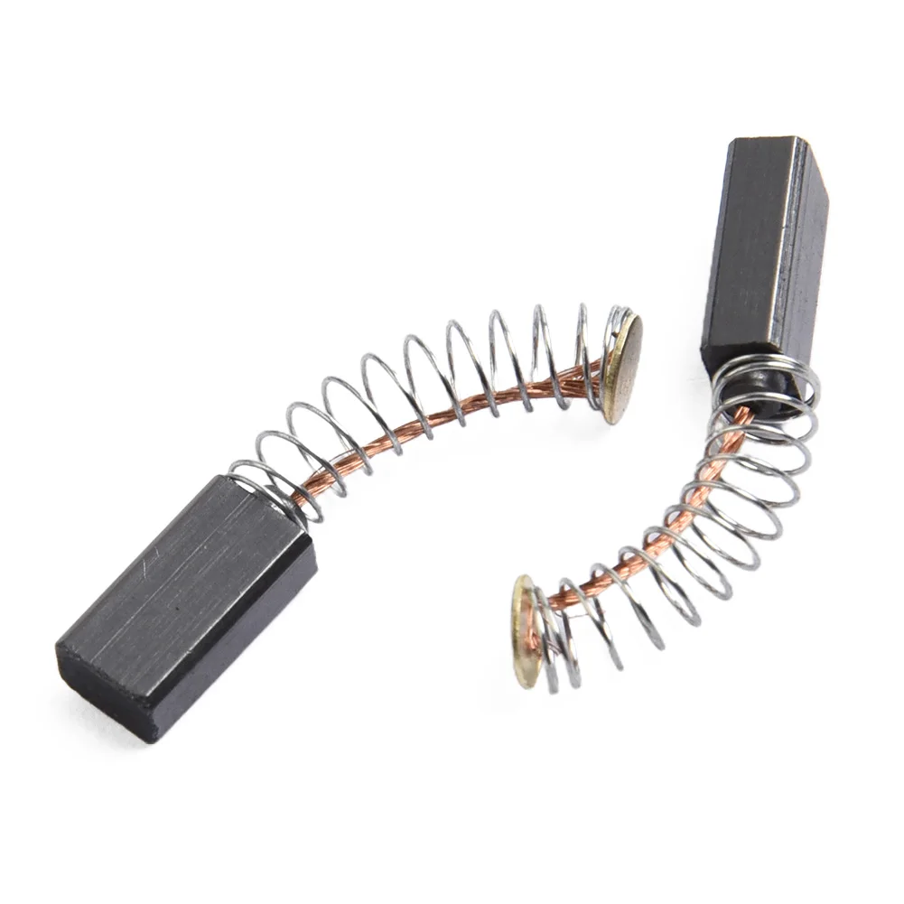 Escovas de Carvão para Motores Elétricos, Motores de Ventilador, Serras de Esquadria e Ferramentas Elétricas, 10 peças 13mm x 6mm x 4mm, para Substitu