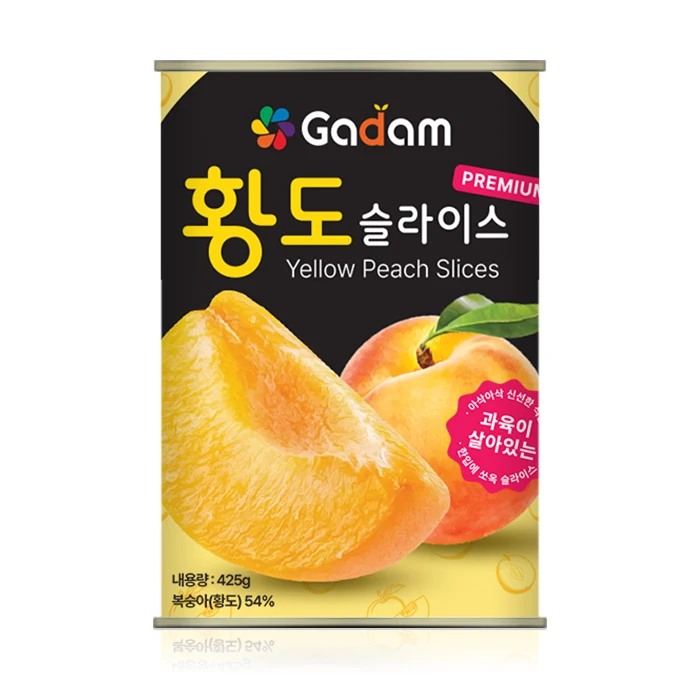 G담 Emperor Slice 425g X10Can / Peach Fruit Canned Host Dessert