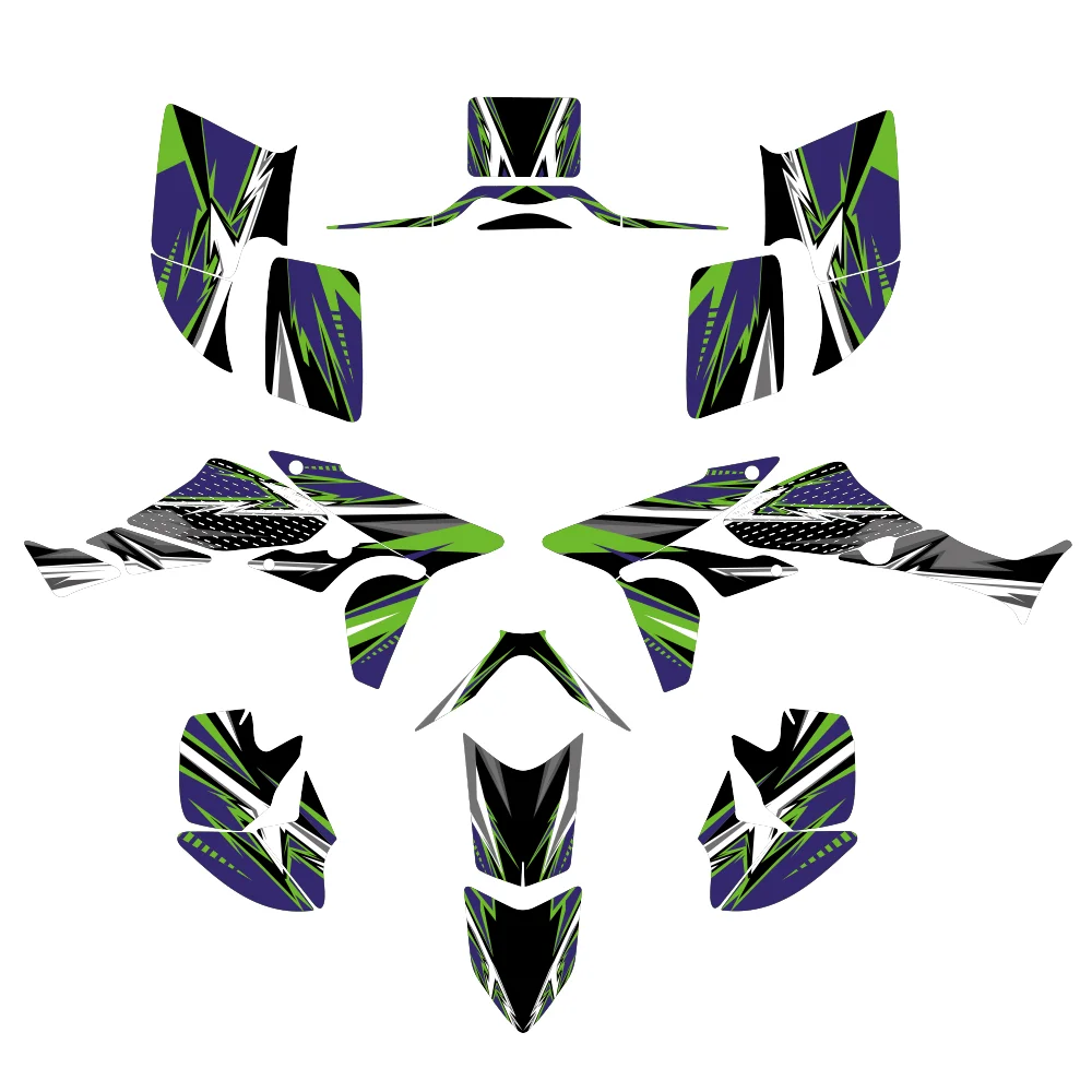 ATV Graphic Decal Sticker Kit for TRX450R FourTrax 2003-2018 Quad Bike Body Decoration Waterproof Scratch Resistant - view 5
