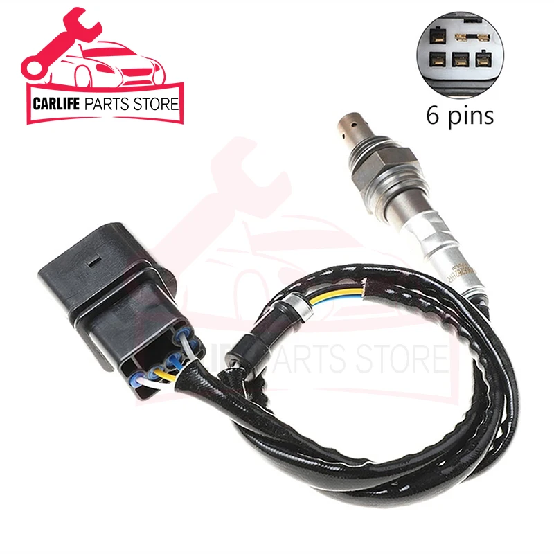 OEM 06A906262BR Lambda O2 Oxygen Sensor for Audi A3 VW Golf MK5 Jetta Skoda Octavia Seat Altea 1.6L 5-Wire 06A906262CF 25025061