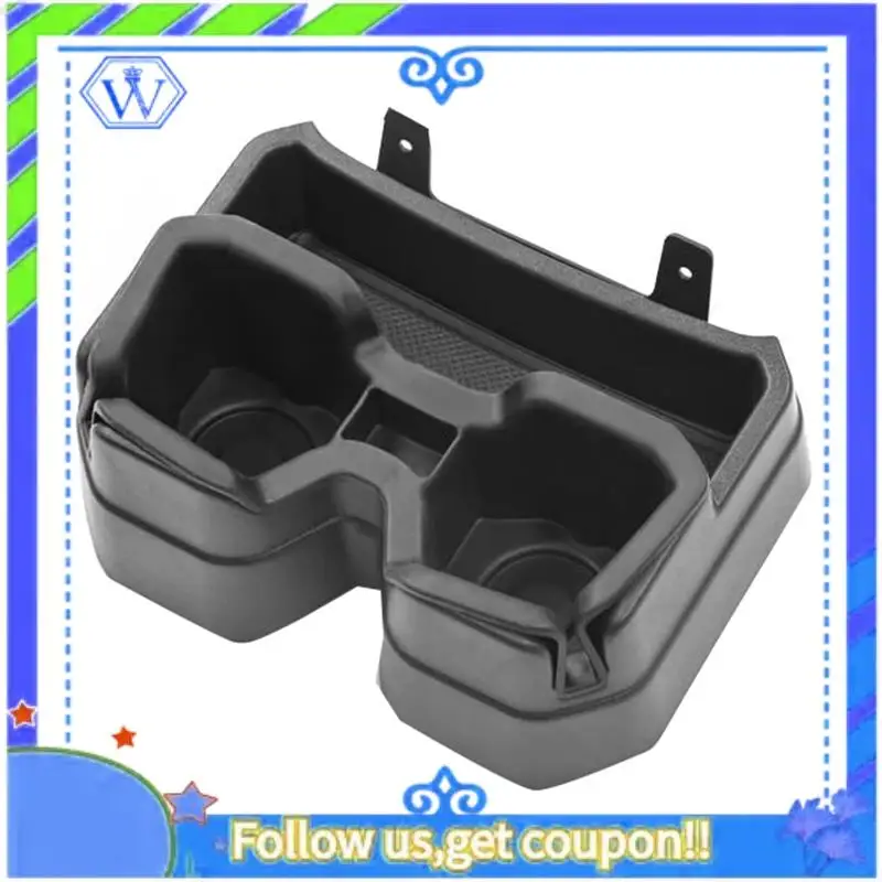 

M46K-Rear Dual Cup Holder Compatible For Ford Bronco Parts 2021 2022 2023, Expander Removable