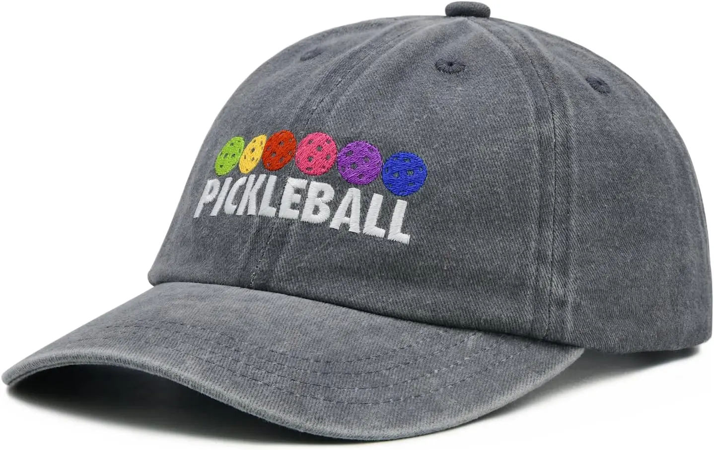 قبعة بيكلبول للنساء والرجال، هدايا لمحبي كرة البيسبول، قبعة بيسبول مطرزة ومغسولة قابلة للتعديل