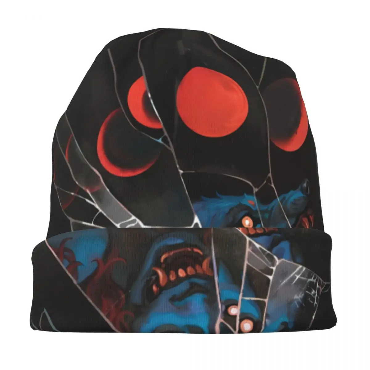 قبعات قبعة كسوف القمر من Wolf Demon للرجال ، قبعات قبعة على الموضة