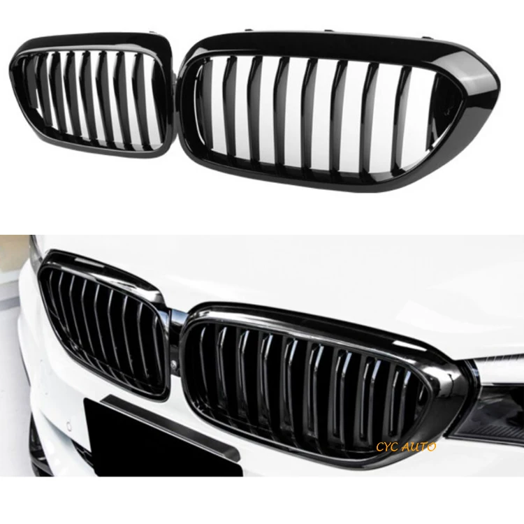 Auto G30 front grille For  5 series  G38 facelift singe strip  2018 2019