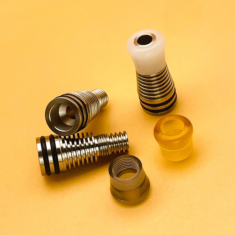 قطعة فم Benimaru MTL ، نصائح قطارة ، قصيرة ، خيط ، خزان RDA RBA RTA ، بخاخات ملحق Vape ، DSX ، 316SS