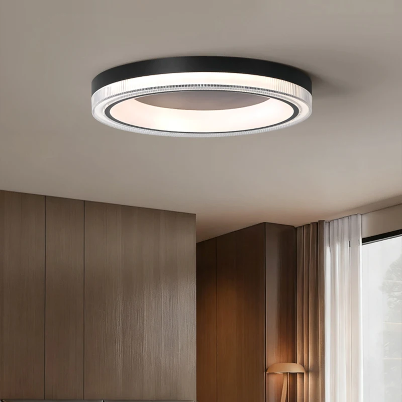 Light Luxury Bedroom Led Ceiling Light Atmosphere Simple Study Balcony Round Ceiling Lamp Modern Home Indoor Decor Lighting Lamp