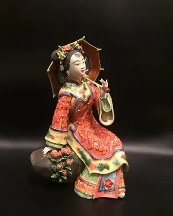 Ceramic Doll Creative Crafts Home Living Room TV Cabinet Jewelry Master Boutique Classical Ladies Spring Tour