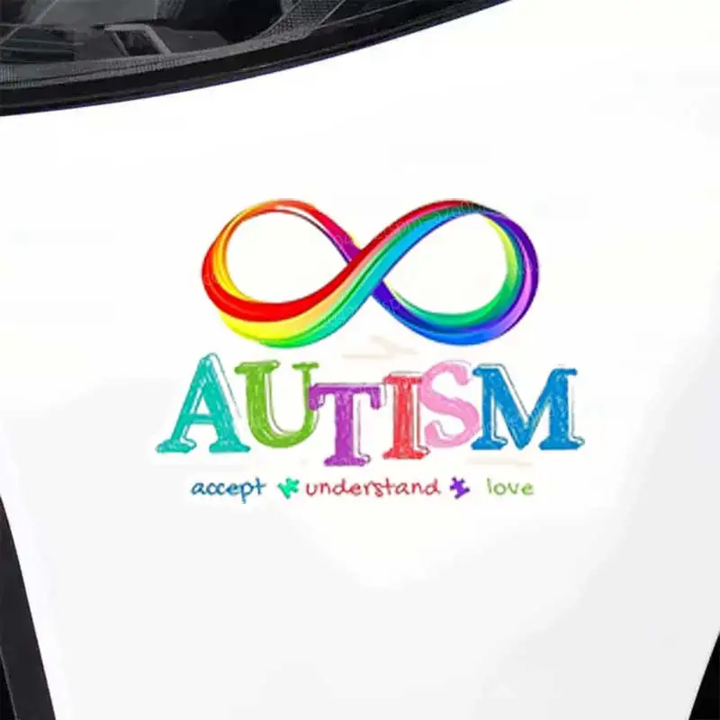 Autism Awareness Car Stickers - Waterproof Decals for Laptops Water Bottles Motorcycles Windows Walls Cups  Q65