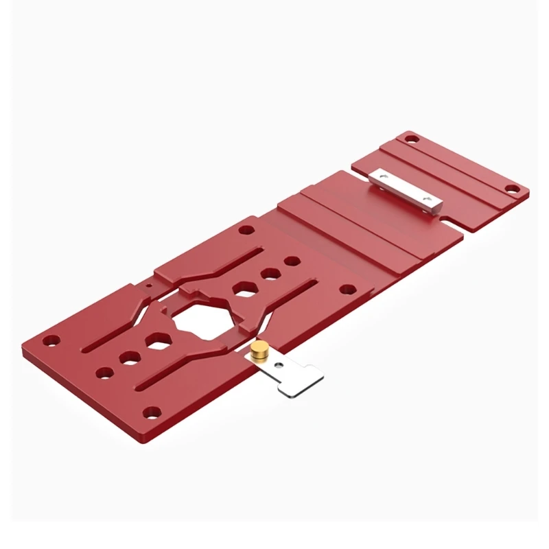 

Track Sawing Square Guide Aluminium 340mm Easy to Use for Woodworking Electrical Positioning Plate Milling 203C